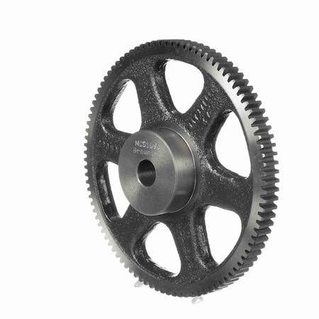 Browning Cast Iron Minimum Plain Bore Spur Gear - 14.5 Pa 16 Dp, NCS1696 NCS1696